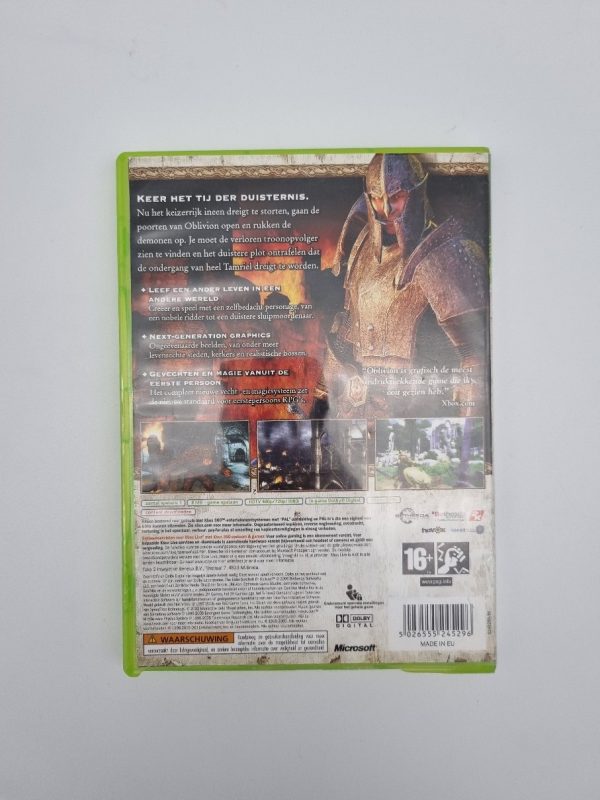 The Elder Scrolls - Oblivion handleiding en cover XBOX 360 - Afbeelding 2