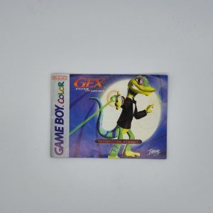 Gex Enter The Gecko GBC Handleiding