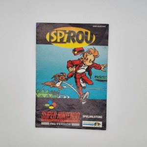 Spirou SNES Handleiding