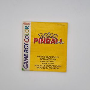 Pokémon Pinball GBC Handleiding
