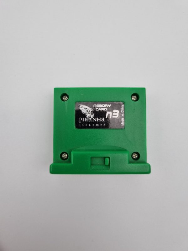 Nintendo 64 Controller Pak (Memory Card) Groen - Afbeelding 2
