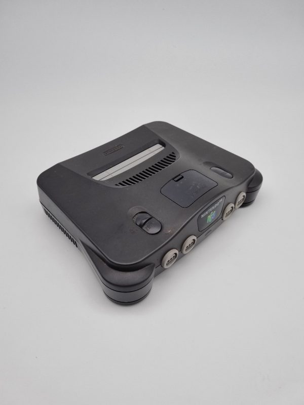 Nintendo 64 zwart met aansluitmateriaal - Afbeelding 2