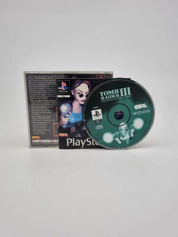 Tomb Raider 3 PS1 - Afbeelding 2