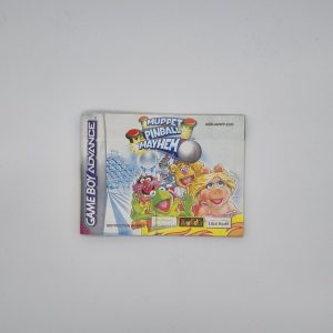 Muppet Pinball Mayhem GBA Handleiding