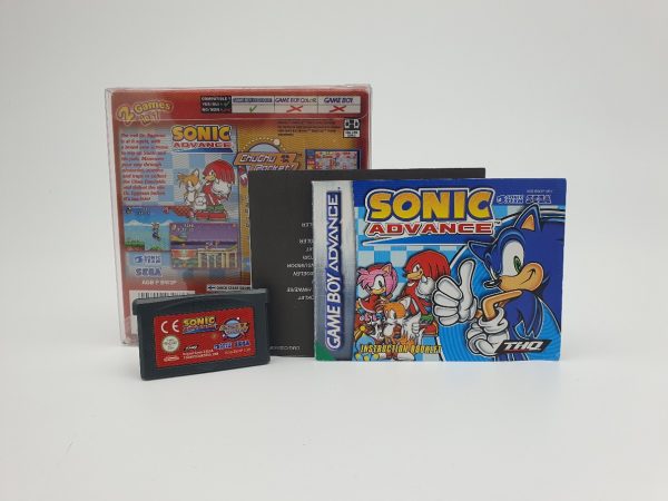 2 Games in 1 Sonic Advance + ChuChu Rocket GBA - Afbeelding 2