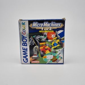 Micro Machines 1 and 2 Twin Turbo GBC Compleet