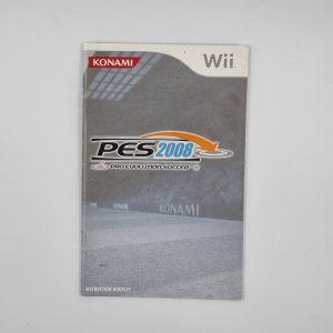 Pro Evolution Soccer (PES) 2008 Wii Handleiding