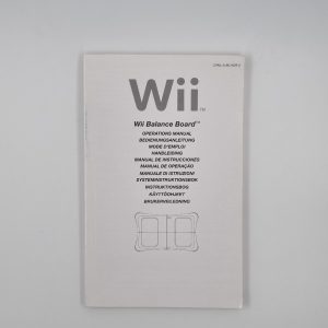 Nintendo Wii Balance Board informatieboek