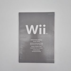Operations Manual Nintendo Wii