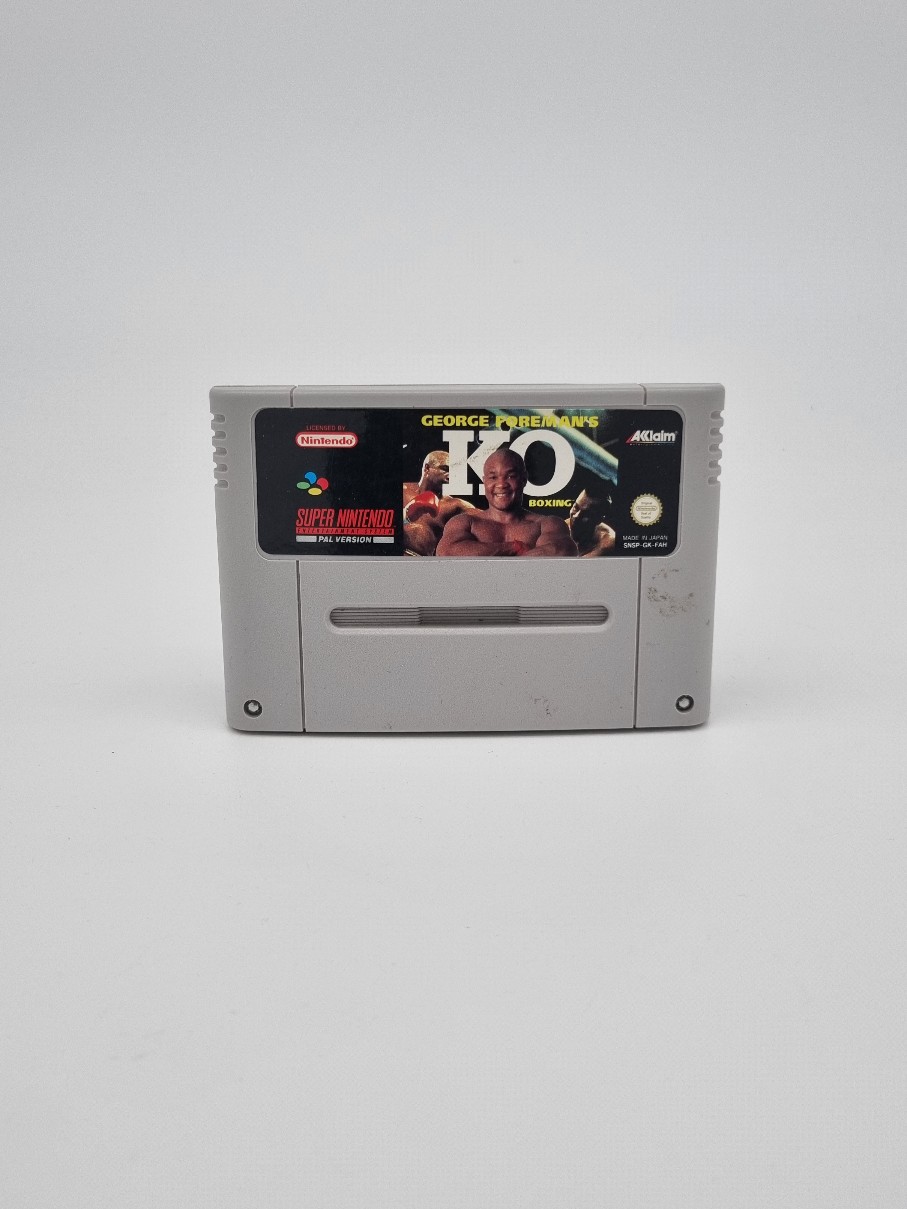 George Foreman's K.O. Boxing SNES