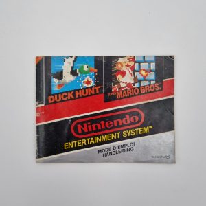 DuckHunt Super Mario Bros. NES Handleiding