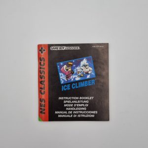 NES Classics Ice Climber GBA Handleiding