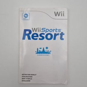 Wii Sports Resort Handleiding meertalig