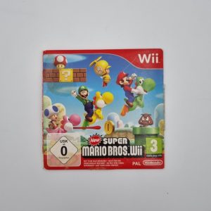 New Super Mario Bross. Wii in beschadigde sleeve
