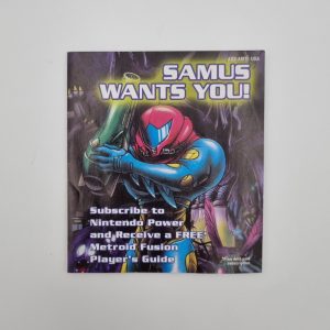 Samus Wants You! Nintendo Power promotionele folder