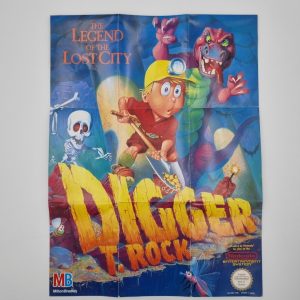 The Legend of the Lost City Digger T. Rock Poster A3 + promo