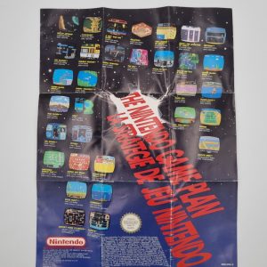 The Nintendo Game Plan poster A4 NES
