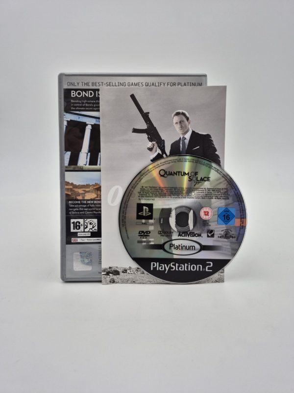 007: Quantum of Solace Platinum PS2 - Afbeelding 2