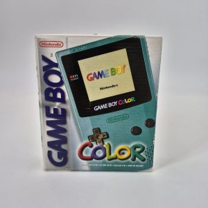 Gameboy Color Teal Compleet in Doos