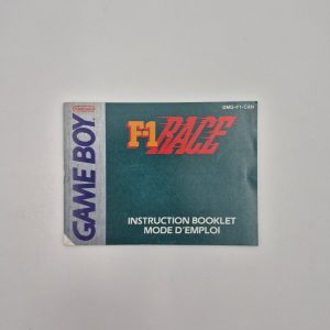 F-1 Race GB Handleiding