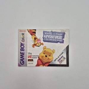 Winnie the Pooh Adventures in the 100 Acre Wood GBC Handleiding