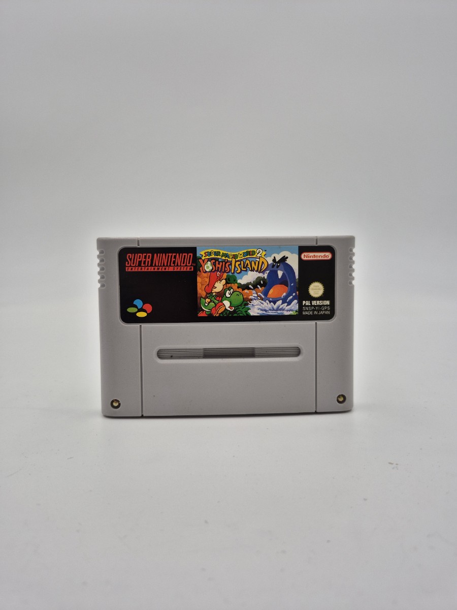 Super Mario World 2 Yoshi's Island SNES GPS Regio Code