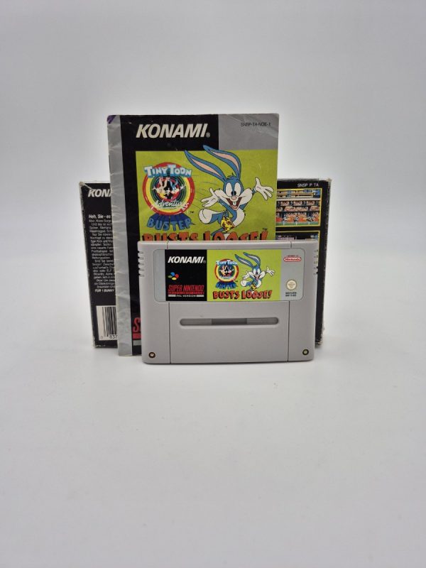 Tiny Toon Adventures Buster Busts Loose SNES Compleet - Afbeelding 2