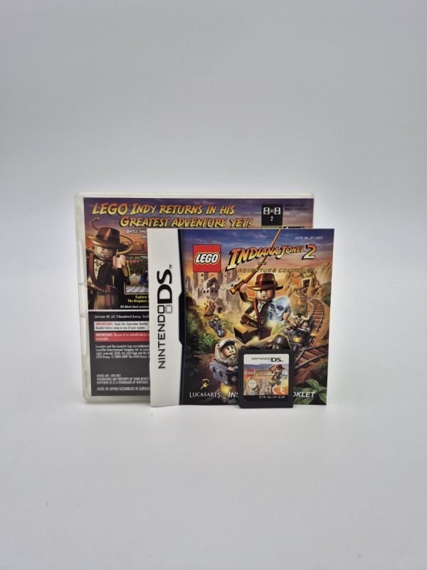 Lego Indiana Jones 2 The Adventure Continues NDS - Afbeelding 2