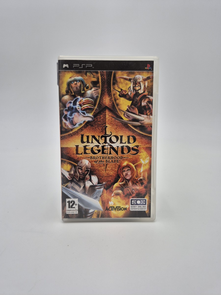 Untold Legends Brotherhood of the Blade PSP